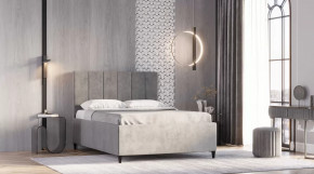 Кровать Оливия 1400 Серый в Когалыме - kogalym.mebel-tymen.ru | фото