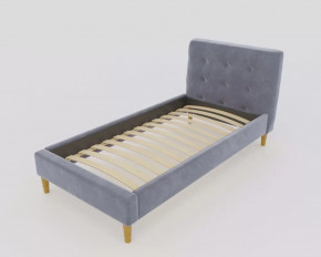 Кровать Пайли 900 Серый в Когалыме - kogalym.mebel-tymen.ru | фото