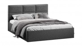 Кровать с ПМ «Стелла» Тип 1 с заглушиной Экомех Barni Grey в Когалыме - kogalym.mebel-tymen.ru | фото
