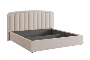 Кровать (каркас) Сиена 2 180х200 см крем (велюр) в Когалыме - kogalym.mebel-tymen.ru | фото