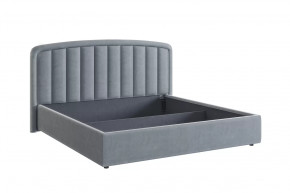 Кровать (каркас) Сиена 2 180х200 см оникс (велюр) в Когалыме - kogalym.mebel-tymen.ru | фото