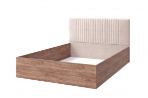 Кровать Тоскана, 1600*2000 мм, дуб табачный, ткань Модус 02 в Когалыме - kogalym.mebel-tymen.ru | фото