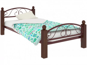 Кровать Вероника Мини Lux Plus коричневая в Когалыме - kogalym.mebel-tymen.ru | фото