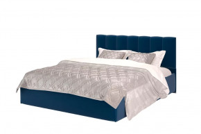 Кровать Элен 1200*2000 мм, велюр NEO 27, синий в Когалыме - kogalym.mebel-tymen.ru | фото