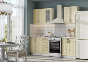 Кухня Лондон 1,6 м, белый/дуб крем в Когалыме - kogalym.mebel-tymen.ru | фото