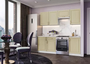 Кухня Лондон 2,1 м, белый/дуб крем в Когалыме - kogalym.mebel-tymen.ru | фото