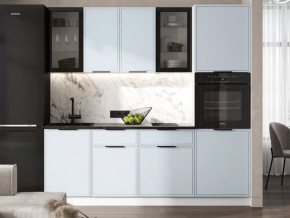 Кухня Николь 2,2м (Браш Блю) в Когалыме - kogalym.mebel-tymen.ru | фото