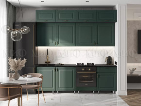 Кухня Престиж 2,4м (Браш Мени Грин) в Когалыме - kogalym.mebel-tymen.ru | фото