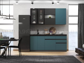Кухня Техно-6 2,0м (Графит/Атлантик софт/Графит софт) в Когалыме - kogalym.mebel-tymen.ru | фото