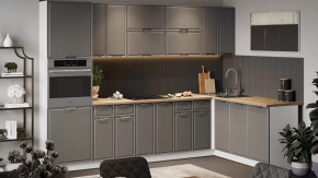 Кухонный гарнитур «Белладжио» №5 Белый, Софт капучино в Когалыме - kogalym.mebel-tymen.ru | фото