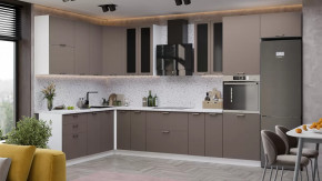 Кухонный гарнитур «Габриэлла» №22 Белый, Муссон в Когалыме - kogalym.mebel-tymen.ru | фото