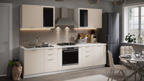 Кухонный гарнитур «Габриэлла» №5 Белый/Крем в Когалыме - kogalym.mebel-tymen.ru | фото