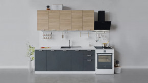 Кухонный гарнитур «Гранита» длиной 200 см в Когалыме - kogalym.mebel-tymen.ru | фото