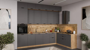 Кухонный гарнитур «Гренада» №20 Дуб Крафт золотой, Холст Вулкан в Когалыме - kogalym.mebel-tymen.ru | фото