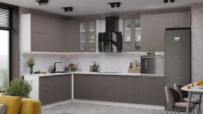 Кухонный гарнитур «Кимберли» №11 Белый, Муссон в Когалыме - kogalym.mebel-tymen.ru | фото