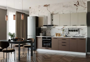 Кухонный гарнитур Латте-2800 столешница 38 мм в Когалыме - kogalym.mebel-tymen.ru | фото