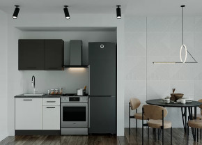 Кухонный гарнитур Лофт-1000 столешница 38 мм в Когалыме - kogalym.mebel-tymen.ru | фото