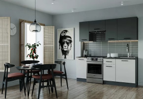 Кухонный гарнитур Лофт-2000 столешница 38 мм в Когалыме - kogalym.mebel-tymen.ru | фото