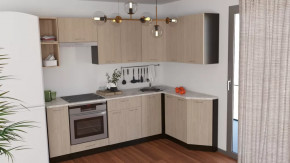 Кухонный гарнитур Надежда прайм 5 2300*1500 мм в Когалыме - kogalym.mebel-tymen.ru | фото