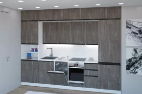 Кухонный гарнитур Ноктюрн люкс 3000 мм в Когалыме - kogalym.mebel-tymen.ru | фото