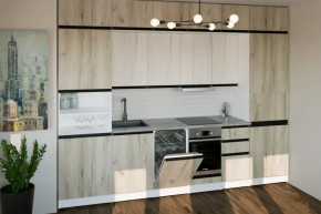 Кухонный гарнитур Паола люкс 3000 мм в Когалыме - kogalym.mebel-tymen.ru | фото