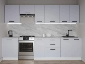 Кухонный гарнитур Смоки-3000 МДФ столешница 38 мм в Когалыме - kogalym.mebel-tymen.ru | фото