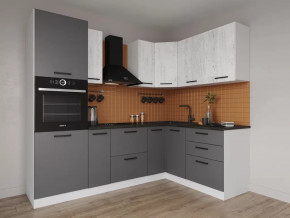 Кухонный гарнитур угловой Санторини-2400х1600 МДФ столешница 26 мм в Когалыме - kogalym.mebel-tymen.ru | фото