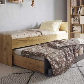 Лойс 80 Кровать со спинкой в Когалыме - kogalym.mebel-tymen.ru | фото