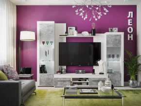 Модульная гостиная Леон в Когалыме - kogalym.mebel-tymen.ru | фото