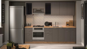 Модульная кухня «Габриэлла» Дуб крафт золотой/Муссон в Когалыме - kogalym.mebel-tymen.ru | фото