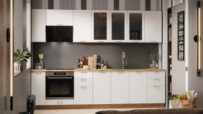 Модульная кухня «Габриэлла» Дуб крафт золотой/Сноу в Когалыме - kogalym.mebel-tymen.ru | фото