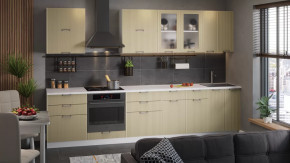 Модульная кухня «Кимберли» Белый, Крем в Когалыме - kogalym.mebel-tymen.ru | фото