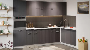 Модульная кухня «Кимберли» Белый, Муссон в Когалыме - kogalym.mebel-tymen.ru | фото