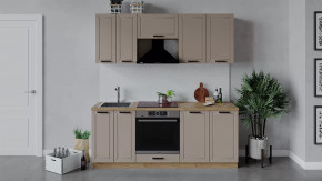 Модульная кухня «Лорас» Дуб крафт золотой/Холст латте в Когалыме - kogalym.mebel-tymen.ru | фото