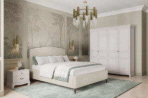 Модульная спальня Лорето Персидский жемчуг/Лак Льняной в Когалыме - kogalym.mebel-tymen.ru | фото
