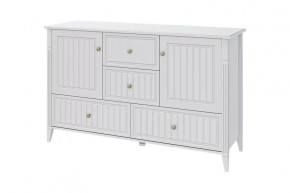 Мэгги Комод 2 двери 4 ящика Белый в Когалыме - kogalym.mebel-tymen.ru | фото