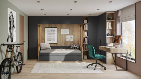 Набор детской мебели «Порто» №2 Яблоня Беллуно, Графит софт в Когалыме - kogalym.mebel-tymen.ru | фото