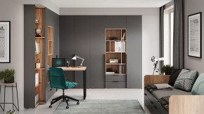 Набор детской мебели «Порто» №8 Яблоня Беллуно, Графит софт в Когалыме - kogalym.mebel-tymen.ru | фото