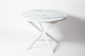 Обеденный стол Стайл 32 Мрамор Приск в Когалыме - kogalym.mebel-tymen.ru | фото