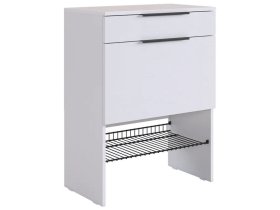 Обувница Баско белое дерево/белое дерево в Когалыме - kogalym.mebel-tymen.ru | фото