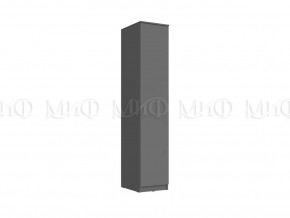 Пенал 1 створка Челси Графит в Когалыме - kogalym.mebel-tymen.ru | фото