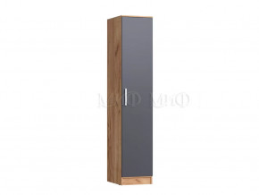 Пенал Мартина ЛДСП Графит, Дуб крафт в Когалыме - kogalym.mebel-tymen.ru | фото