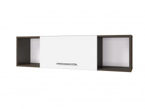 Полка 1200 Ненси Венге-Белый в Когалыме - kogalym.mebel-tymen.ru | фото