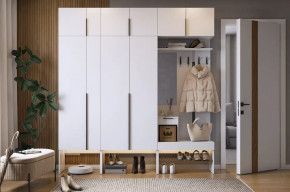 Прихожая Баско К10 белое дерево в Когалыме - kogalym.mebel-tymen.ru | фото