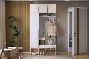 Прихожая Баско К4 белое дерево в Когалыме - kogalym.mebel-tymen.ru | фото