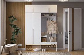 Прихожая Баско К5 белое дерево в Когалыме - kogalym.mebel-tymen.ru | фото
