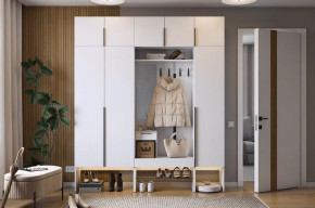 Прихожая Баско К7 белое дерево в Когалыме - kogalym.mebel-tymen.ru | фото