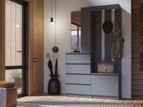 Прихожая Челси графит в Когалыме - kogalym.mebel-tymen.ru | фото
