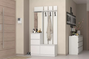 Прихожая Хилтон Белый в Когалыме - kogalym.mebel-tymen.ru | фото