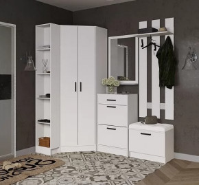 Прихожая "Кевин" Микон (белый) в Когалыме - kogalym.mebel-tymen.ru | фото